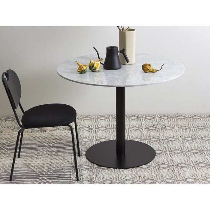 Стол обеденный Trond белого цвета  - купить Обеденные столы по цене 65900.0