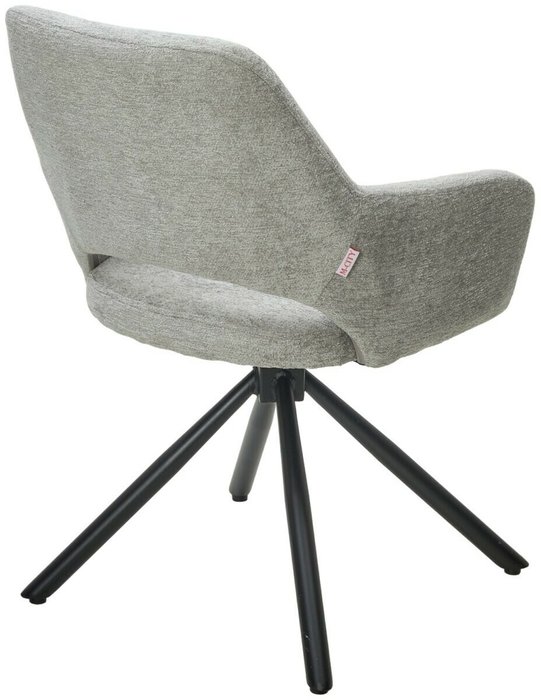 Стул Nuri поворотный светло-серого цвета - лучшие Обеденные стулья в INMYROOM