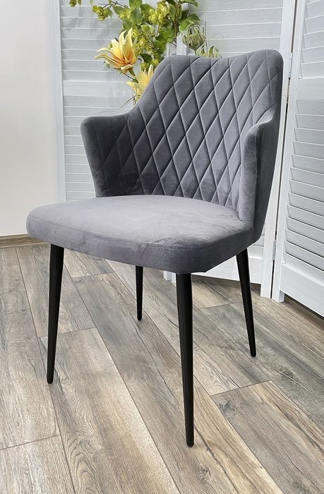 Стул Herman серого цвета - купить Обеденные стулья по цене 8000.0