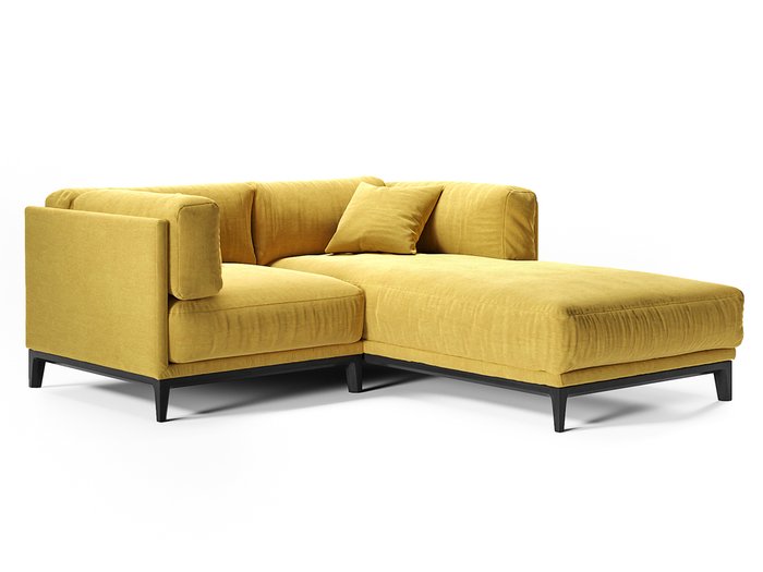 Угловой диван Case желтого цвета - купить Угловые диваны по цене 188800.0