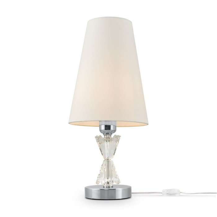 Настольная лампа Florero с белым абажуром - купить Настольные лампы по цене 7390.0