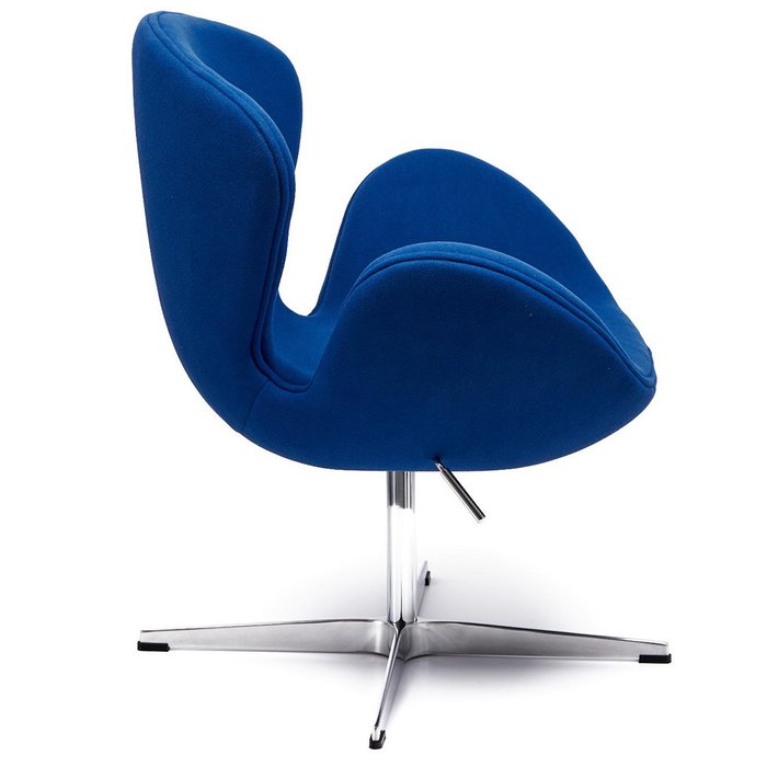 Кресло Swan Chair синего цвета - лучшие Офисные кресла в INMYROOM
