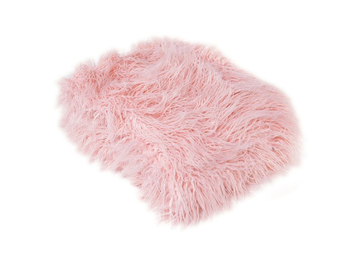 Покрывало Furry розового цвета 220х240