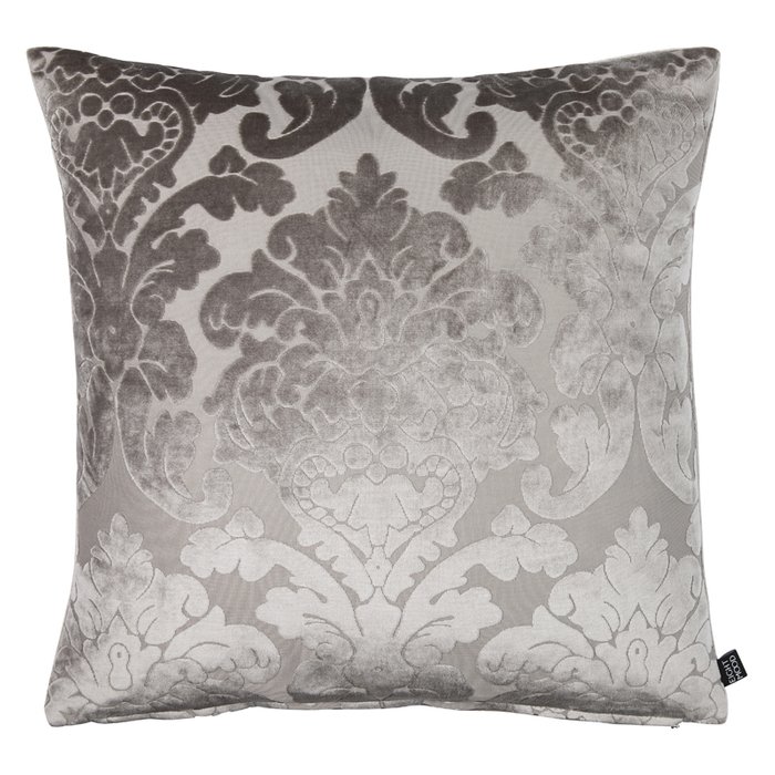 Декоративная подушка Chateau серого цвета