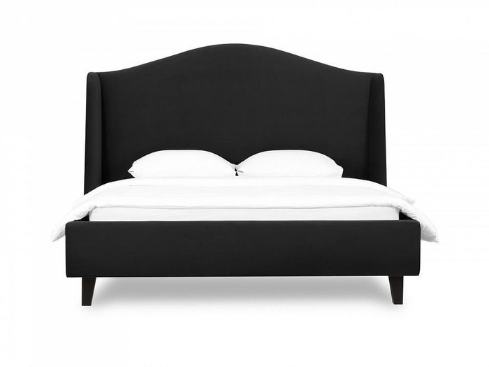 Кровать Lyon 160х200 черного цвета  - лучшие Кровати для спальни в INMYROOM