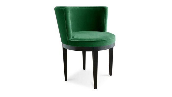 Кресло Тимор темно-зеленого цвета - купить Обеденные стулья по цене 21400.0