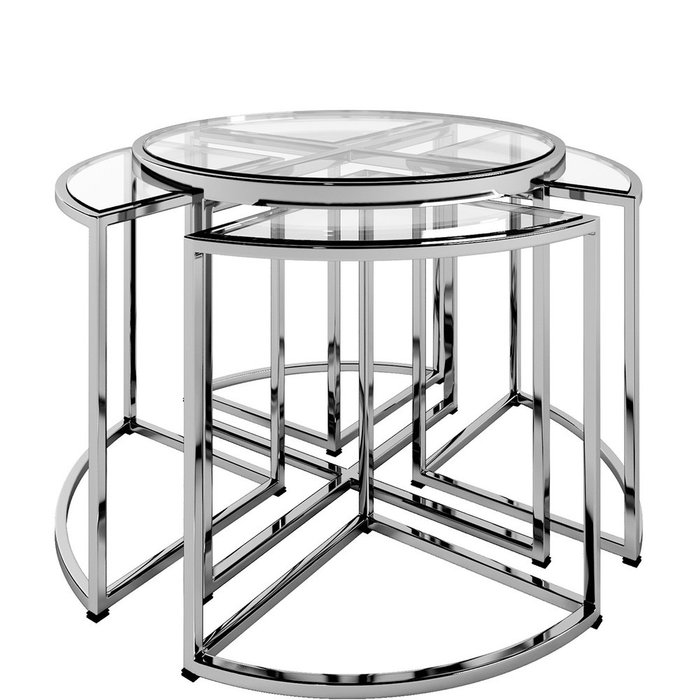 Столик Majestic со стеклянной столешницей - купить Кофейные столики по цене 80820.0