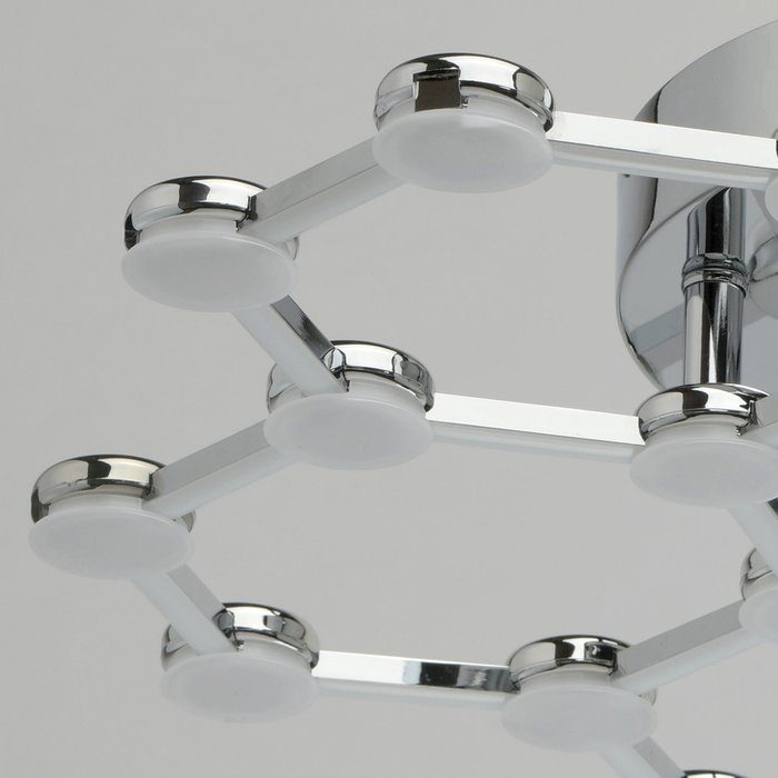 Потолочный светодиодный светильник Ракурс с акриловыми вставками - лучшие Потолочные люстры в INMYROOM