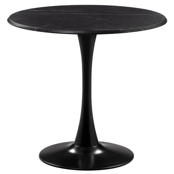 Обеденный стол Tulip 80х80 черного цвета