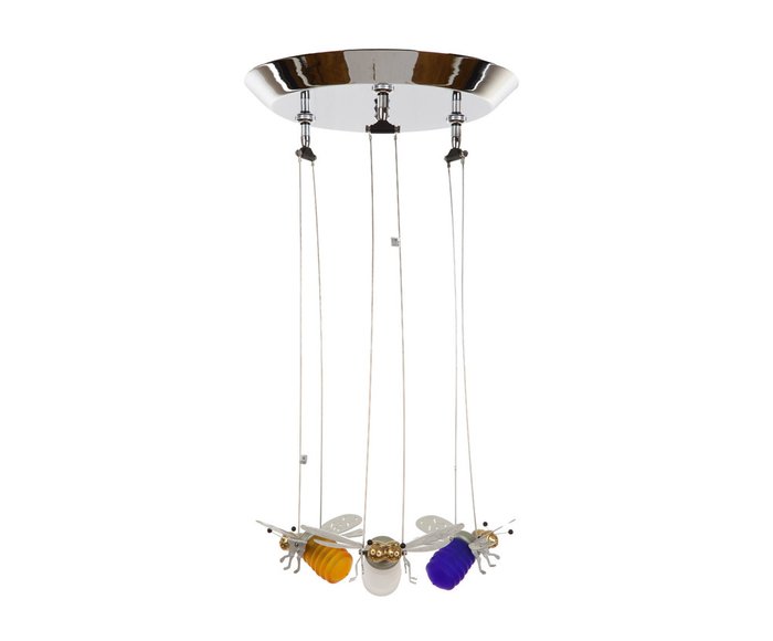Дизайнерский потолочный светильник crystal light "Пчелы"  - купить Потолочные светильники в детскую по цене 11100.0