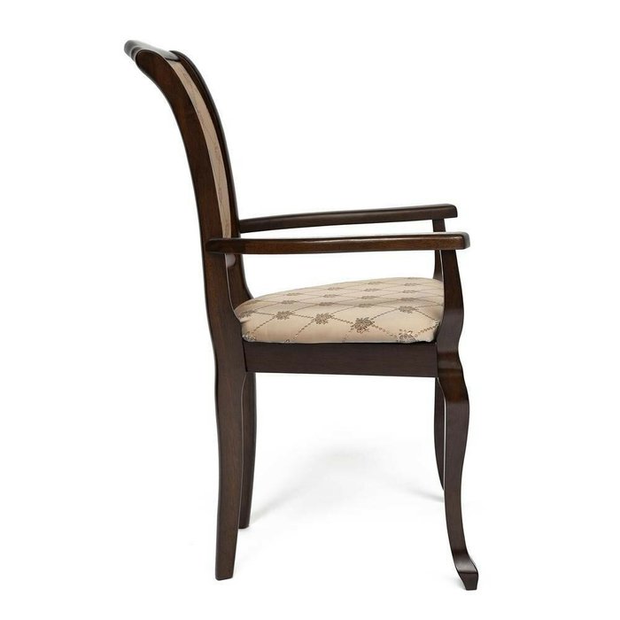 Стул Geneva коричнево-золотого цвета - лучшие Обеденные стулья в INMYROOM