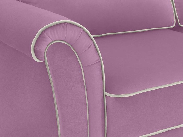 Диван трехместный Sydney розового цвета - лучшие Прямые диваны в INMYROOM