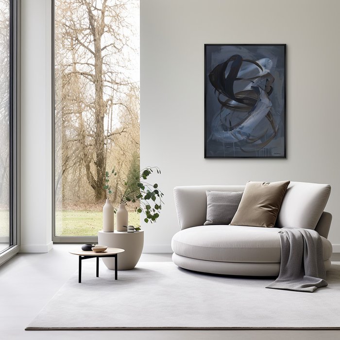 Репродукция картины на холсте Бесконечность Мебиуса, No 2, 2025г. - лучшие Картины в INMYROOM