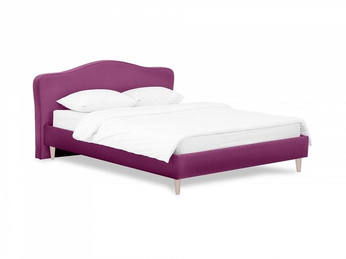Кровать Queen II Elizabeth L 160х200 пурпурного цвета    - купить Кровати для спальни по цене 43800.0