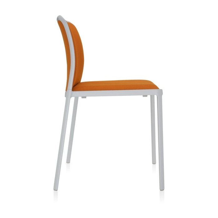 Стул Audrey Soft оранжевого цвета - лучшие Обеденные стулья в INMYROOM