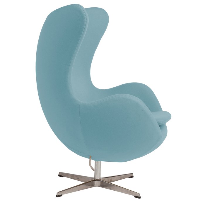 Кресло Egg Chair голубого цвета - лучшие Интерьерные кресла в INMYROOM