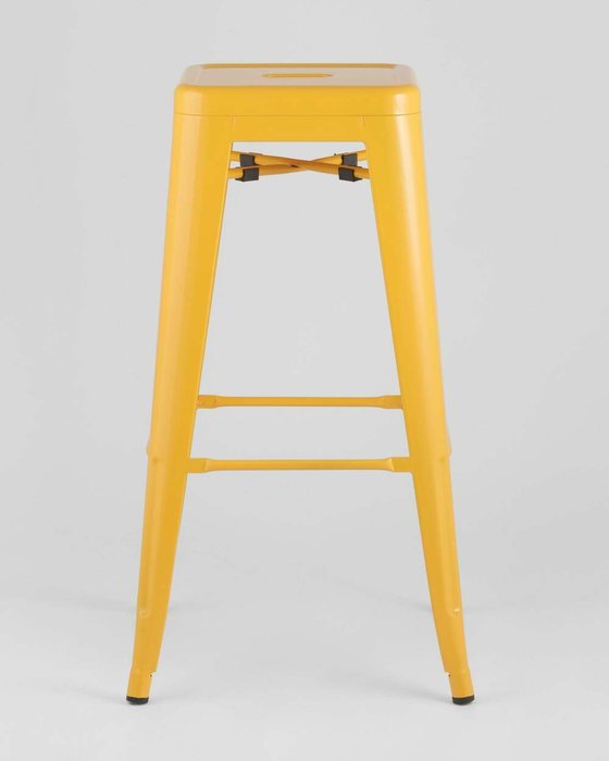  Барный табурет Tolix желтого цвета - лучшие Барные стулья в INMYROOM