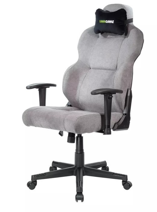 Игровое компьютерное кресло Unit Fabric Upgrade серого цвета - лучшие Офисные кресла в INMYROOM