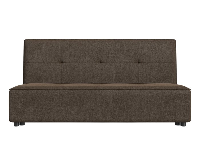 Прямой диван-кровать Зиммер коричневого цвета - купить Прямые диваны по цене 24999.0