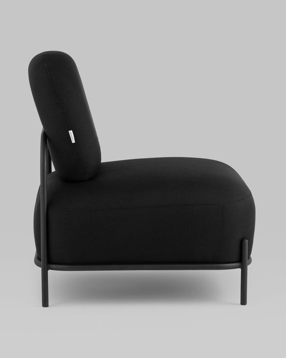 Кресло Стоун черного цвета - лучшие Интерьерные кресла в INMYROOM