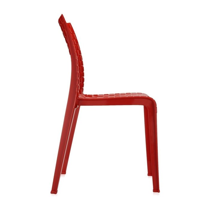 Стул Ami Ami красного цвета - лучшие Обеденные стулья в INMYROOM