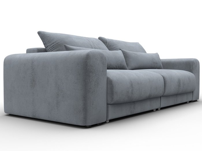 Диван-кровать Лига-056 серого цвета - лучшие Прямые диваны в INMYROOM Диван-кровать Лига-056 серого цвета - лучшие Прямые диваны в INMYROOM