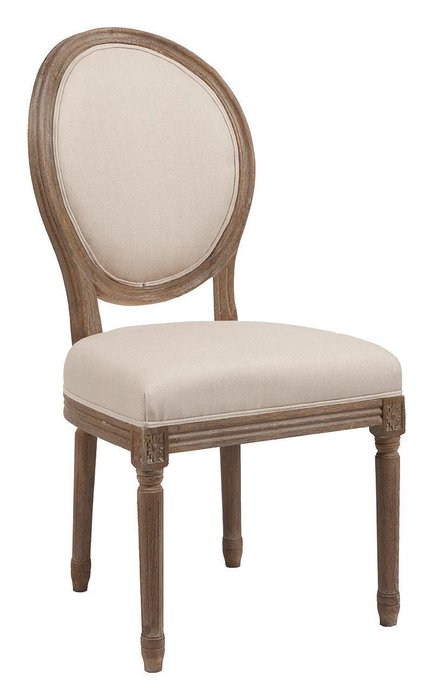 Стул Vintage French Round с мягкой обивкой   - купить Обеденные стулья по цене 17850.0