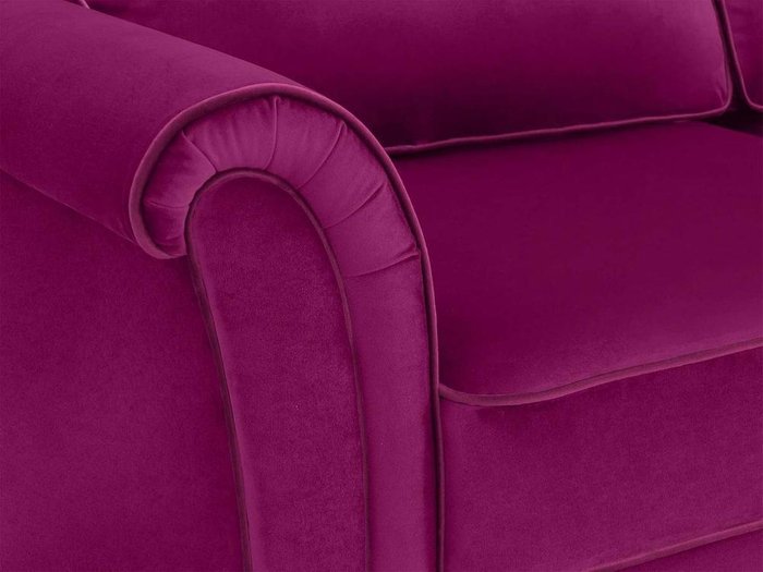 Диван трехместный Sydney пурпурного цвета - лучшие Прямые диваны в INMYROOM