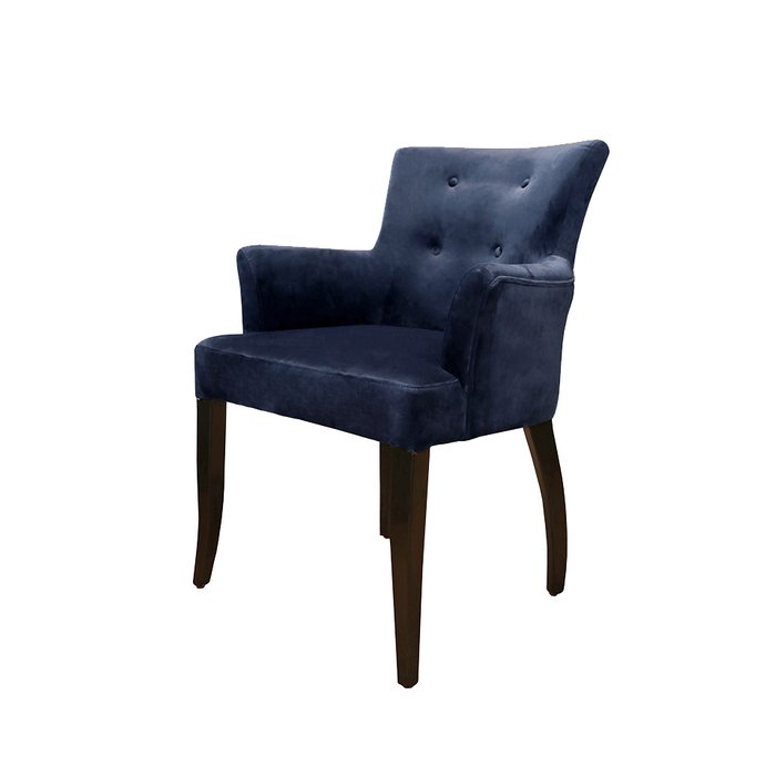 Стул Кравли синего цвета - купить Обеденные стулья по цене 66000.0