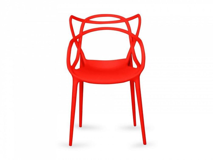 Стул Swell красного цвета - купить Обеденные стулья по цене 4490.0