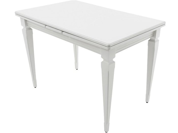 Стол раздвижной Греция белого цвета - купить Обеденные столы по цене 29747.0
