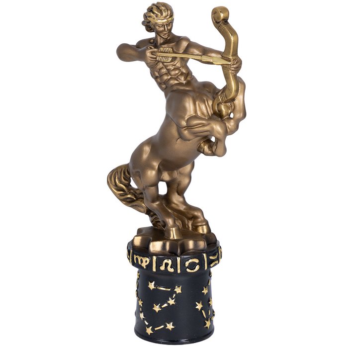 Статуэтка Знак зодиака Стрелец бронзового цвета - лучшие Фигуры и статуэтки в INMYROOM