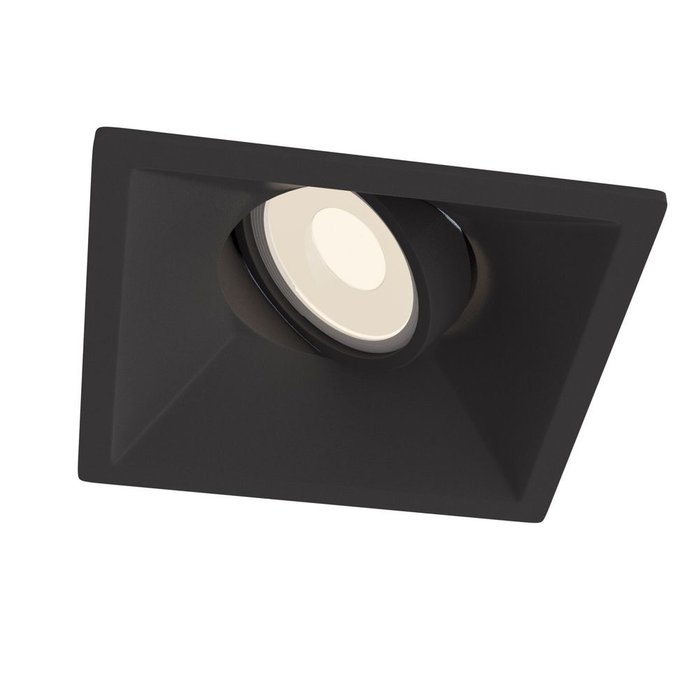 Встраиваемый светильник Dot черного цвета - лучшие Встраиваемые споты в INMYROOM