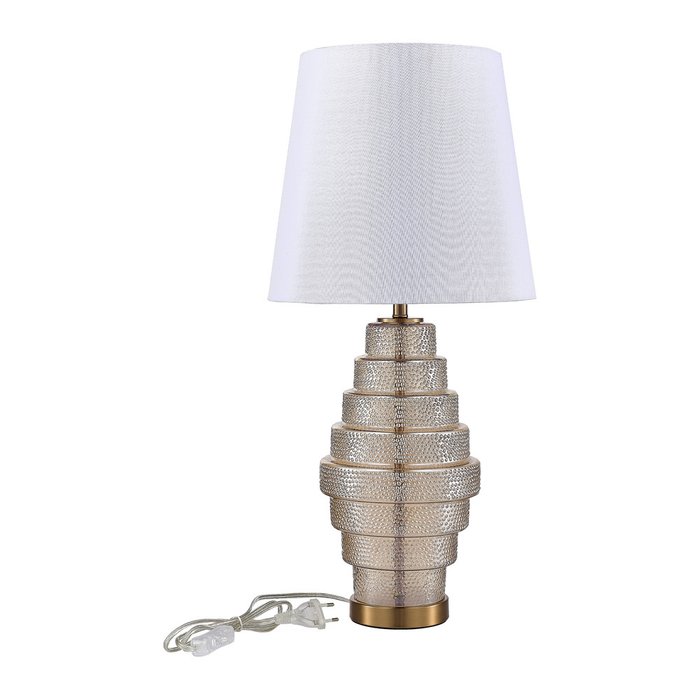Настольная лампа Rexite коньячно-кремового цвета - купить Настольные лампы по цене 13793.0