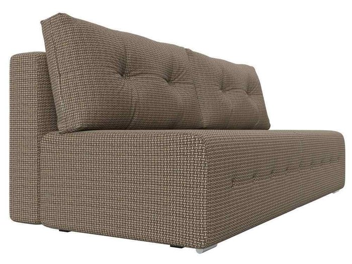 Прямой диван-кровать Лондон бежево-коричневого цвета - лучшие Прямые диваны в INMYROOM