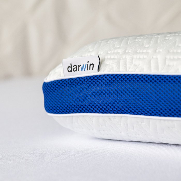 Анатомическая подушка darwin Evo 40х60 с охлаждающем эффектом белого цвета - купить Подушки для сна по цене 5890.0