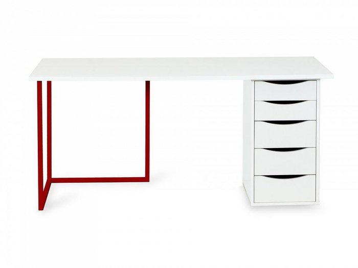 Письменный стол Board белого цвета - купить Письменные столы по цене 22500.0
