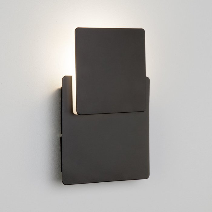 Настенный светодиодный светильник Screw LED 40136/1 черный - купить Бра и настенные светильники по цене 3000.0
