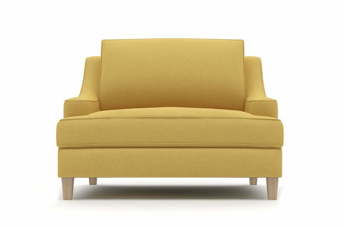 Кресло Encel желтого цвета