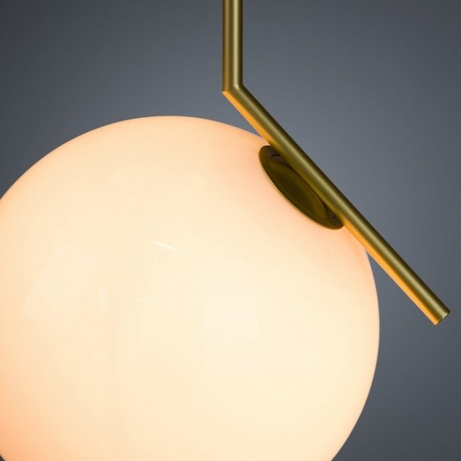 Подвесной светильник Cricket Gold белого цвета - лучшие Подвесные светильники в INMYROOM