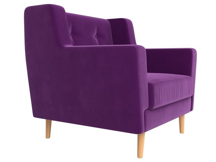 Кресло Брайтон фиолетового цвета - лучшие Интерьерные кресла в INMYROOM