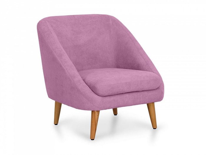 Кресло Corsica сиреневого цвета  - купить Интерьерные кресла по цене 33390.0