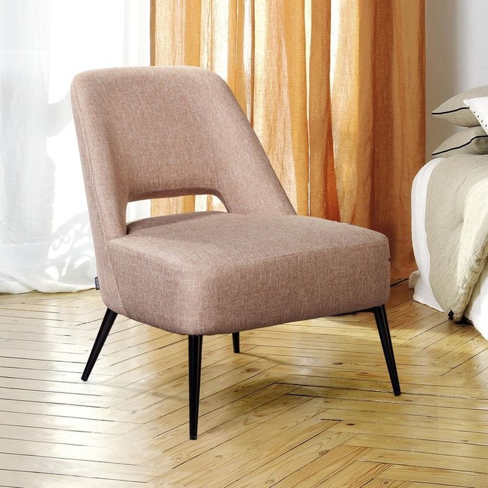 Кресло Dante бежевого цвета - купить Интерьерные кресла по цене 24900.0