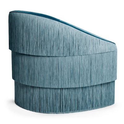 Кресло Munna синего цвета - лучшие Интерьерные кресла в INMYROOM
