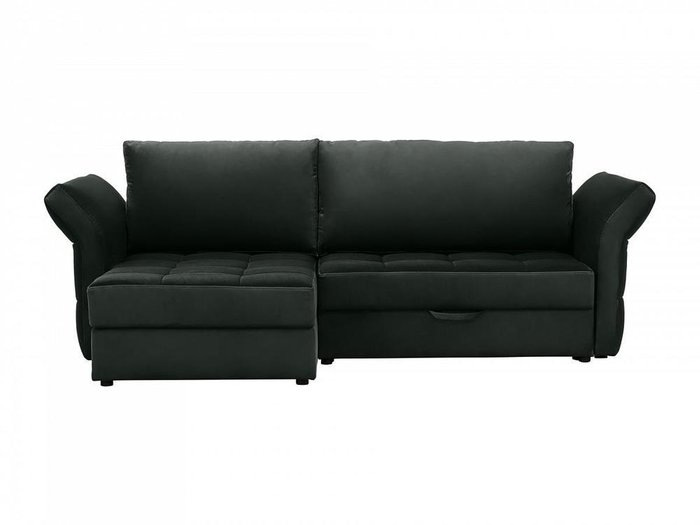 Угловой диван-кровать Wing черного цвета - купить Угловые диваны по цене 98160.0