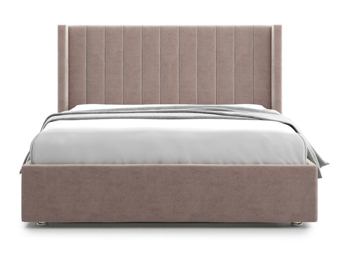 Кровать Premium Mellisa 2 160х200 светло-коричневого цвета с подъемным механизмом - купить Кровати для спальни по цене 61000.0