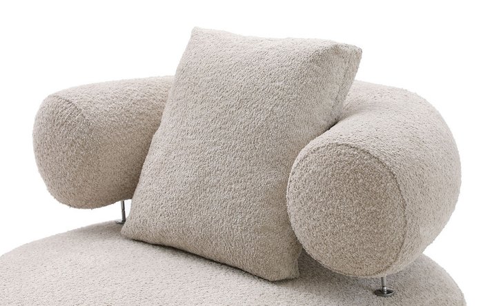 Кресло Olimpia кремового цвета - лучшие Интерьерные кресла в INMYROOM