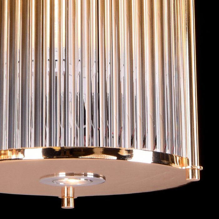 Подвесной светильник из тонких стеклянных трубочек - лучшие Подвесные светильники в INMYROOM