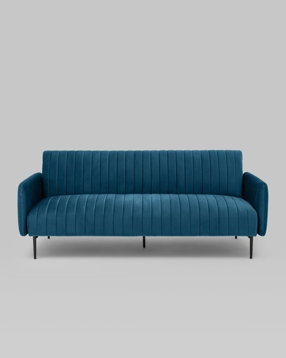 Диван-кровать Дрезден синего цвета - лучшие Прямые диваны в INMYROOM