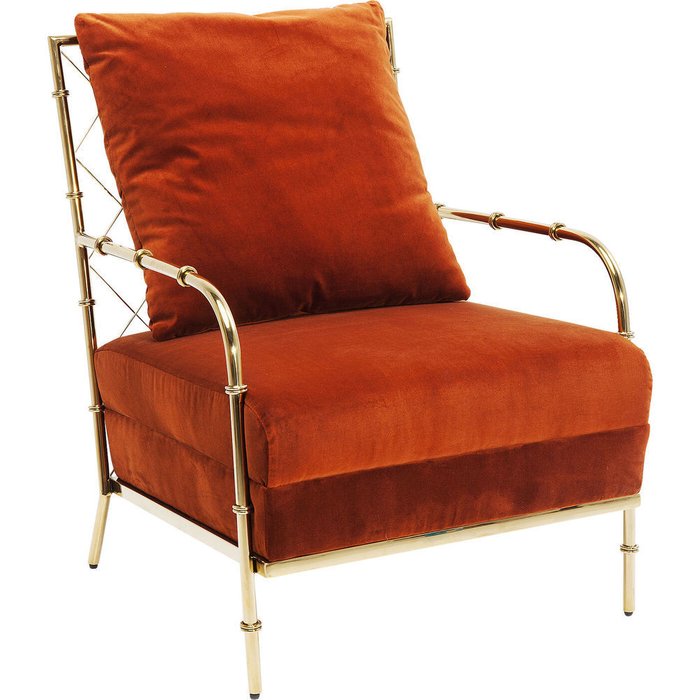 Кресло Regina оранжевого цвета